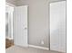 Bedroom boasts carpeted floors, a window, and closet at 3550 N Edmondson Ave, Indianapolis, IN 46226