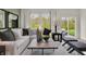 Cozy living room with natural light, comfortable seating, and modern accents at 3769 Cantebury Dr, Franklin, IN 46131