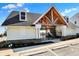 Pool house featuring an open-air design with a wood beam ceiling and light siding at 656 Lagerfield Dr, Carmel, IN 46032