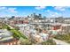 Panoramic city view featuring modern apartments with balconies and downtown skyline in the background on a clear day at 805 Switchyard Pl, Indianapolis, IN 46202