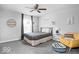 Cozy bedroom with a unique design and accent decor, creating a comfortable space at 1040 Arthur Ct, Greenfield, IN 46140