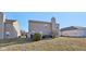 Backyard featuring green space, a patio and well-maintained lawn at 11624 Eldridge Dr, Indianapolis, IN 46235
