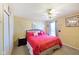 Bedroom featuring a fan, closet and natural light at 11624 Eldridge Dr, Indianapolis, IN 46235