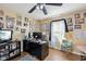 Bedroom featuring a ceiling fan, plenty of natural light, and wall decor at 11624 Eldridge Dr, Indianapolis, IN 46235