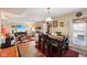 Open concept dining and living area with natural light at 11624 Eldridge Dr, Indianapolis, IN 46235