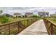 A view of the walking bridge in the neighborhood; a great place to take the dogs at 12127 Whisper Ridge Dr, Noblesville, IN 46060