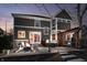 Backyard with fire pit, hot tub, patio seating and pergola offering an ideal space for outdoor entertaining at 12433 Harvest Glen Blvd, Fishers, IN 46037