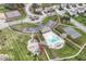 Aerial view of community pool, playground, and tennis courts at 16753 Workington Way, Westfield, IN 46074