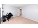 Spacious bedroom featuring a black desk, gaming chair, and ample open space at 16753 Workington Way, Westfield, IN 46074