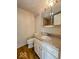 Bathroom with vanity and granite countertop at 1830 N Livingston Ave, Indianapolis, IN 46222