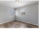 Bedroom with neutral gray paint, and light wood look flooring at 2315 Caldwell Pl, Columbus, IN 47201