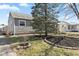 A view of the landscaping of the side yard at 2315 Caldwell Pl, Columbus, IN 47201