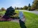 Avon Gardens entrance sign on a well-maintained lawn and landscaped grounds at 2340 Pine Valley Dr, Plainfield, IN 46168