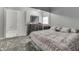 Bedroom with a comfy bed, dresser, and window with natural light at 3655 Yellow Poplar Ct, Indianapolis, IN 46222