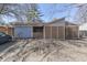 Side view of the exterior of the home and backyard at 3655 Yellow Poplar Ct, Indianapolis, IN 46222