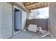 Unfinished patio with walls and concrete floors at 3655 Yellow Poplar Ct, Indianapolis, IN 46222