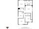 Second floor plan featuring Primary bedroom, Gathering room, utility room, walk in closet, and three bathrooms at 3719 Lexham Ct, Danville, IN 46122