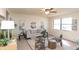 Inviting living room with modern decor, neutral tones, and ample natural light at 3813 N Hartman Dr, Indianapolis, IN 46226