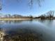 View of the beautiful pond at 5850 Paradise Ln, Martinsville, IN 46151