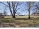 Picture of the large yard featuring mature trees with late winter grass at 7089 W Us Highway 36, Danville, IN 46122