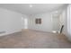 Spacious loft with neutral carpeting, perfect for a playroom or additional living area at 737 Oxford Ln, Danville, IN 46122