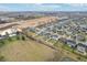 An aerial view of the neighborhood featuring sidewalks and green space at 856 Parker Ln, Westfield, IN 46074