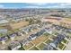 Sprawling aerial view of a suburban neighborhood boasting neatly arranged homes and community amenities at 856 Parker Ln, Westfield, IN 46074