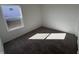A bright bedroom with neutral carpet and fresh, white walls provides a cozy atmosphere at 1195 Andromeda Dr, Franklin, IN 46131