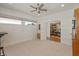 The bonus space has good natural light and offers versatility for either work or play at 12561 Marina View Dr, Indianapolis, IN 46256