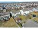 Extensive neighborhood aerial showcasing neat rows of homes with yards at 12635 Braddock Ln, Noblesville, IN 46060