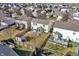 Extensive neighborhood aerial showcasing neat rows of homes with yards at 12635 Braddock Ln, Noblesville, IN 46060