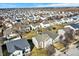 Extensive neighborhood aerial showcasing neat rows of homes with yards at 12635 Braddock Ln, Noblesville, IN 46060