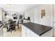 Open kitchen flows into the dining area and living room for easy entertaining at 12635 Braddock Ln, Noblesville, IN 46060