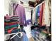 Walk-in closet with plenty of storage space at 12635 Braddock Ln, Noblesville, IN 46060