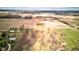 Expansive aerial view of the land featuring surrounding farmland at 15123 E 196Th St, Noblesville, IN 46060
