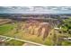 Scenic aerial shot of the property featuring expansive land and mature trees at 15123 E 196Th St, Noblesville, IN 46060