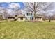 Charming two-story home with a well-maintained lawn and mature trees, offering a serene setting at 15123 E 196Th St, Noblesville, IN 46060