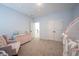 Cozy Bedroom with pink furniture and carpet, providing a warm and inviting feel at 15304 Fairlands Dr, Westfield, IN 46074