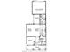 Main level floor plan featuring a two car garage, great room, kitchen, and study at 15304 Fairlands Dr, Westfield, IN 46074