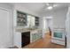 Bright kitchen featuring stylish accents and ample cabinet space at 1711 Kessler E Blvd, Indianapolis, IN 46220
