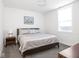 Cozy bedroom with a comfortable bed and natural light at 1838 Alabama St, Indianapolis, IN 46202