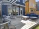 Relaxing outdoor patio with modern furniture, ideal for lounging and entertaining at 1838 Alabama St, Indianapolis, IN 46202