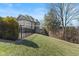 Well-manicured lawn in backyard area of home at 3608 Olive Branch Rd, Greenwood, IN 46143