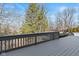 Wide angle view of the spacious deck area at 3608 Olive Branch Rd, Greenwood, IN 46143