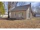 Charming stone and siding home featuring a classic chimney and a well-maintained yard at 3905 N Drexel Ave, Indianapolis, IN 46226