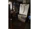 A kitchen featuring a white refrigerator with an attached lower section at 4718 W 36Th St, Indianapolis, IN 46222