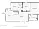 Floorplan layout of the house at 516 N Chester Ave, Indianapolis, IN 46201