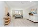 Spacious main bedroom featuring neutral tones, ample natural light, and stylish furnishings at 534 1/2 Amos Dr, Zionsville, IN 46077