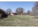 Large backyard with detached garage at 5582 E State Road 144, Mooresville, IN 46158