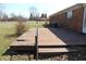Exterior shot of a wooden deck at 5582 E State Road 144, Mooresville, IN 46158